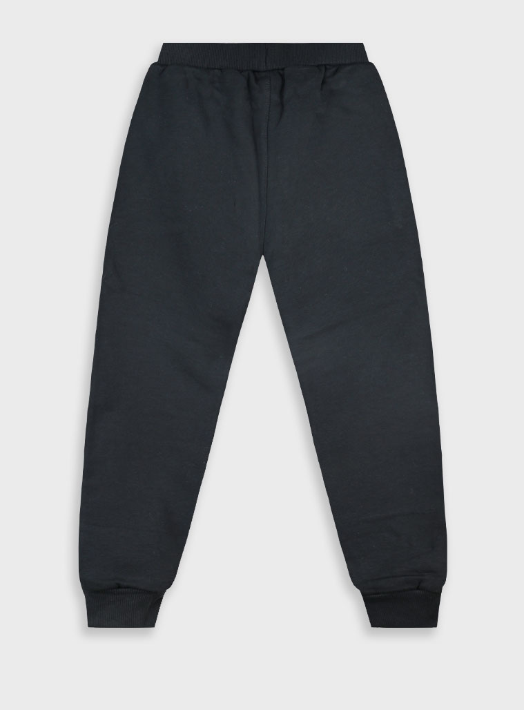 Energiers Basic Line παντελόνι φούτερ | ΜΑΥΡΟ