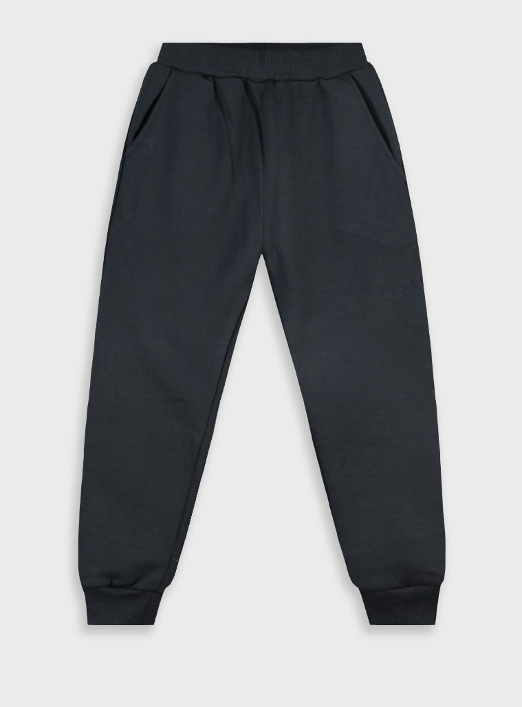 Energiers Basic Line παντελόνι φούτερ | ΜΑΥΡΟ