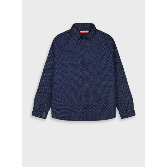 Energiers Basic Line button up shirt for boys | NAVY