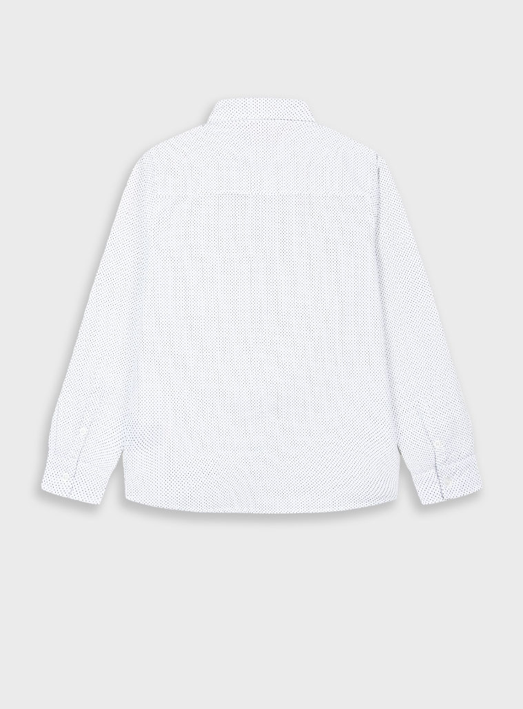 Energiers Basic Line πουκάμισο για αγόρι | ΛΕΥΚΟ