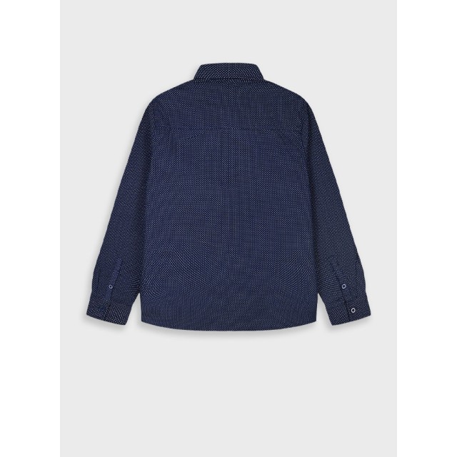 Energiers Basic Line button up shirt for boys | Blu navy