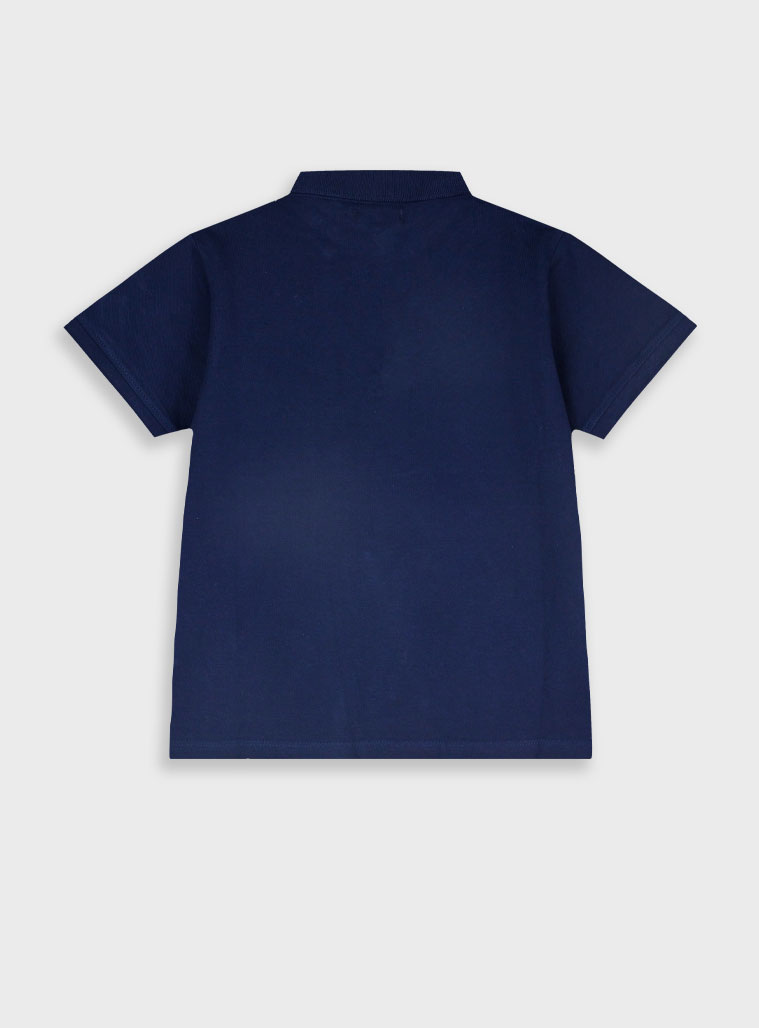 Basic Line polo for boys | NAVY