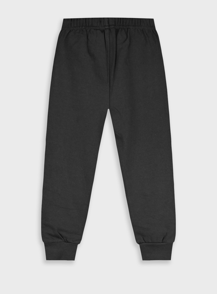 Fleece sweatpants | BLACK