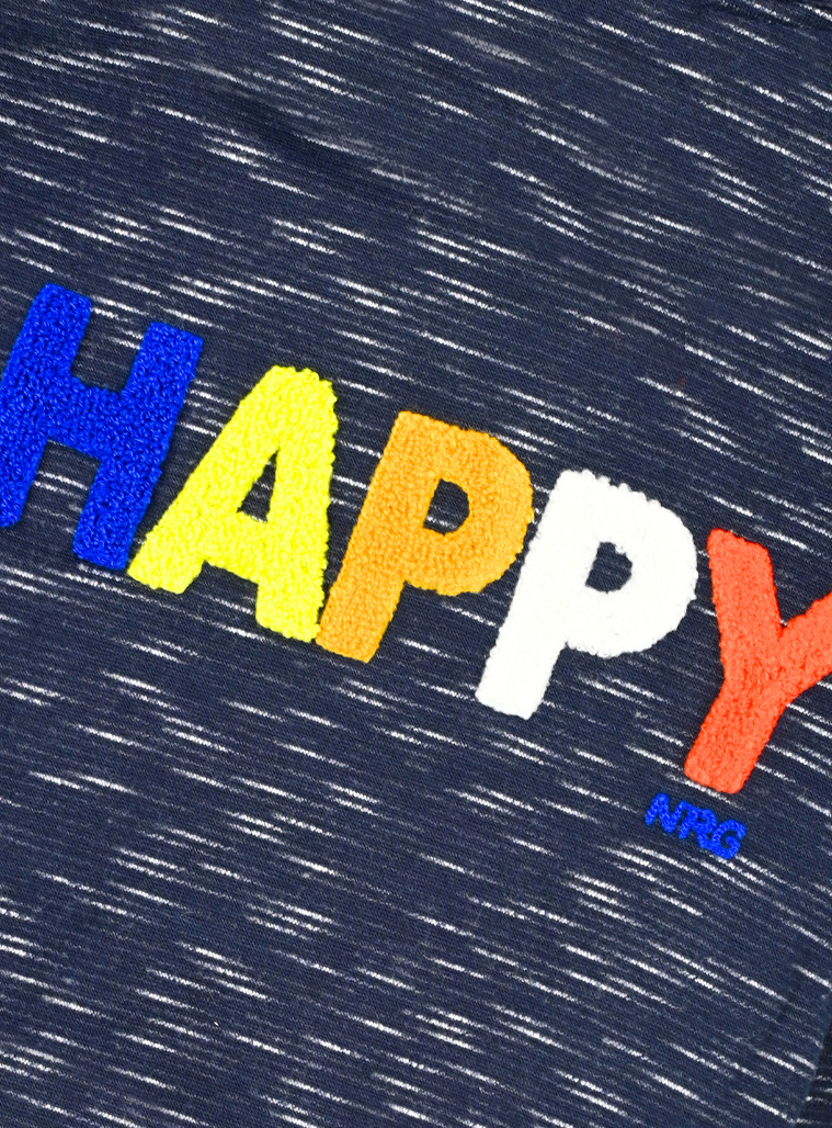 Jacket with hood and lining for boys | NAVY