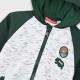 Fleece tracksuit with jacket and peached inside for boys | PETROL