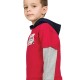 Φούτερ μπλούζα με τύπωμα για αγόρι | ΚΟΚΚΙΝΟ