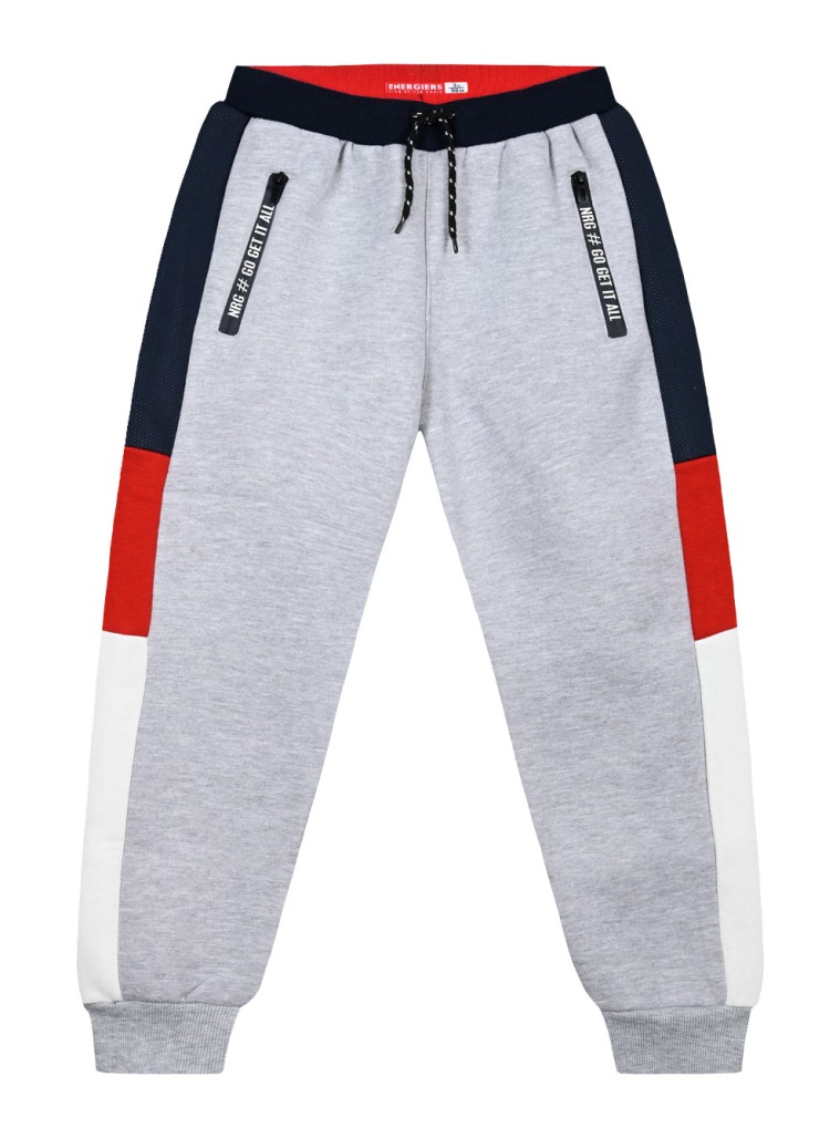 Boy΄s Pants with Elasticated Waist | GREY MELANGE