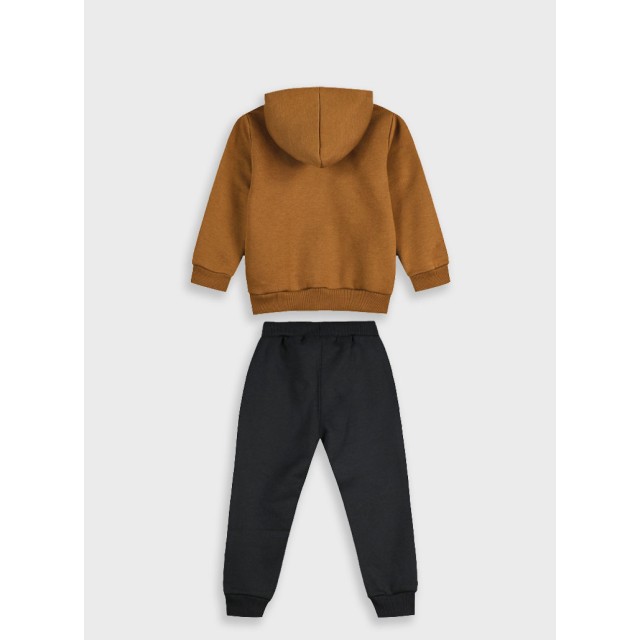Tracksuit with hood | BLACK