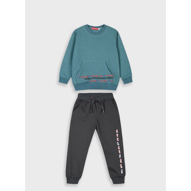 Tracksuit with print | ANTHRACITE