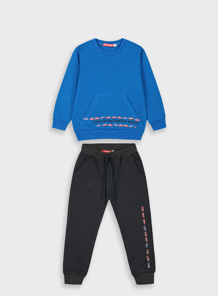 Tracksuit with print | BLACK
