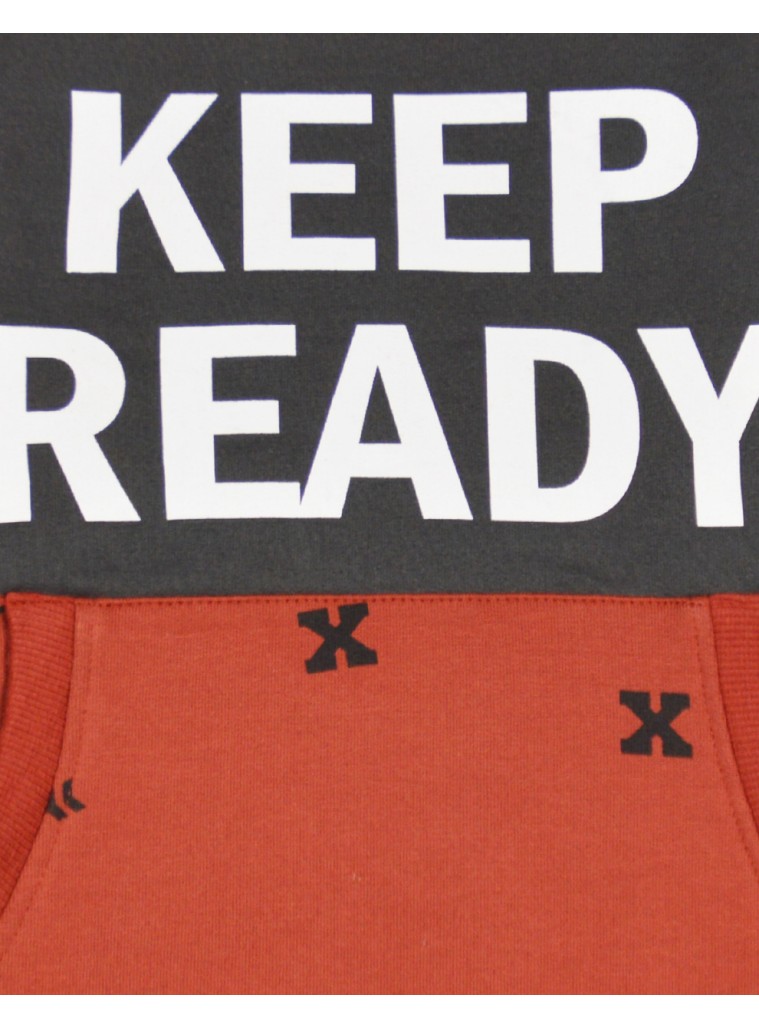 Φούτερ φόρμα με  τύπωμα για αγόρι | ΠΑΠΡΙΚΑ