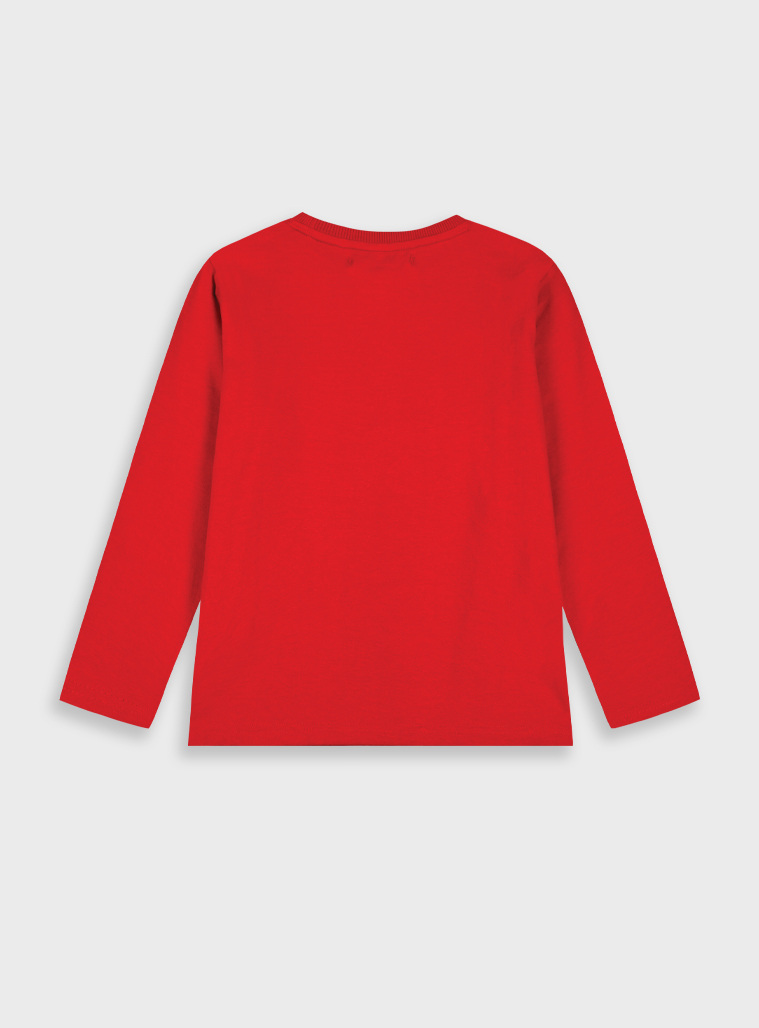 Long leeved t-shirt | RED