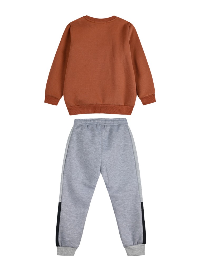 Φούτερ φόρμα με τύπωμα για αγόρι | ΜΕΛΑΝΖΕ Φούτερ φόρμα με τύπωμα για αγόρι | ΜΕΛΑΝΖΕ