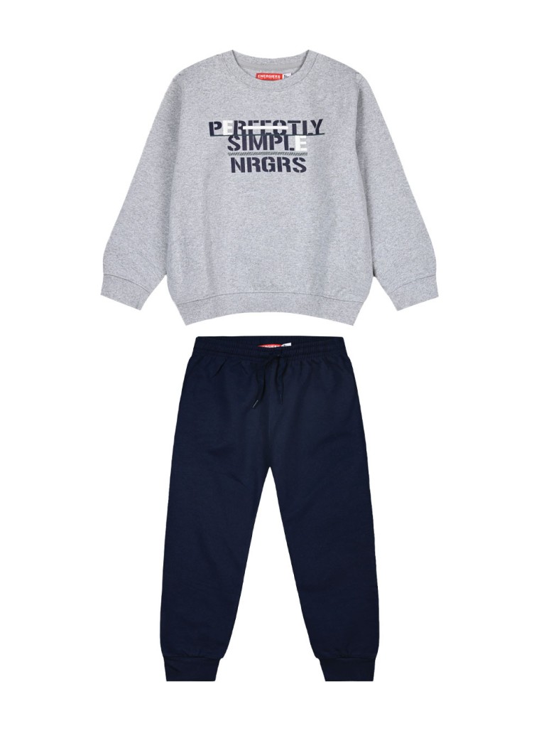 Φούτερ φόρμα με τύπωμα για αγόρι | ΜΑΡΕΝ