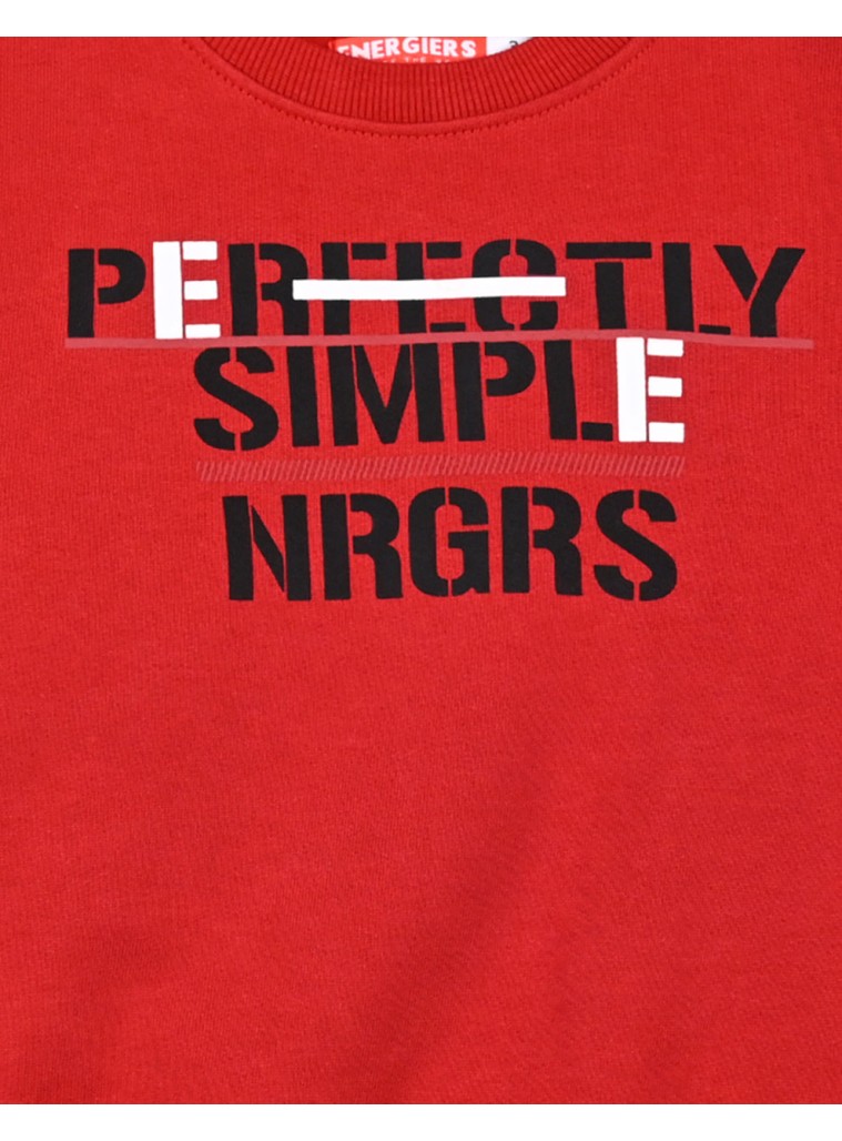 Φούτερ φόρμα με τύπωμα για αγόρι | ΜΑΥΡΟ Φούτερ φόρμα με τύπωμα για αγόρι | ΜΑΥΡΟ