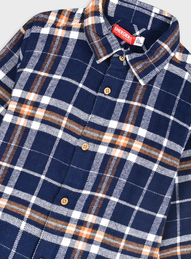 Checkered button up shirt for boys | CHECK