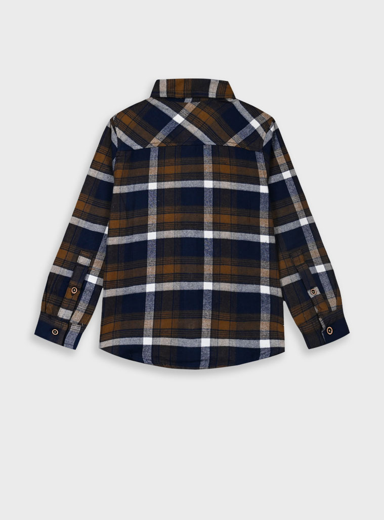 Checkered button up shirt for boys | CHECK