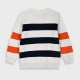 Ριγέ πλεκτό πουλόβερ για αγόρι | ΜΑΡΕΝ
