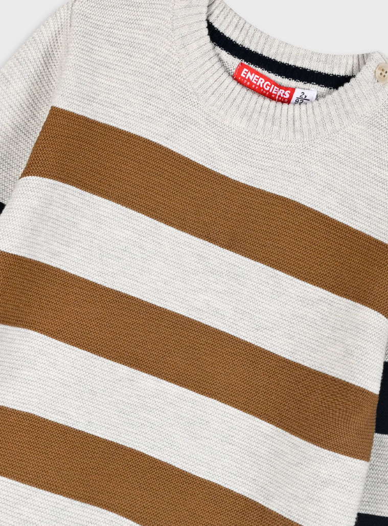 Stripped knit pullover for boys | TABAC Stripped knit pullover for boys | TABAC