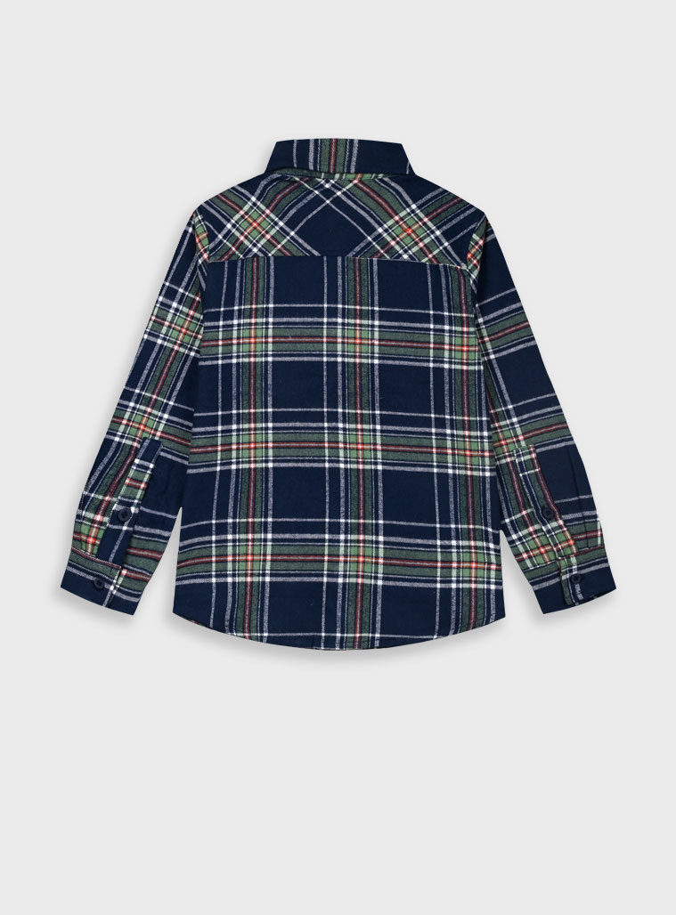 Checkered button up shirt for boys | CHECK