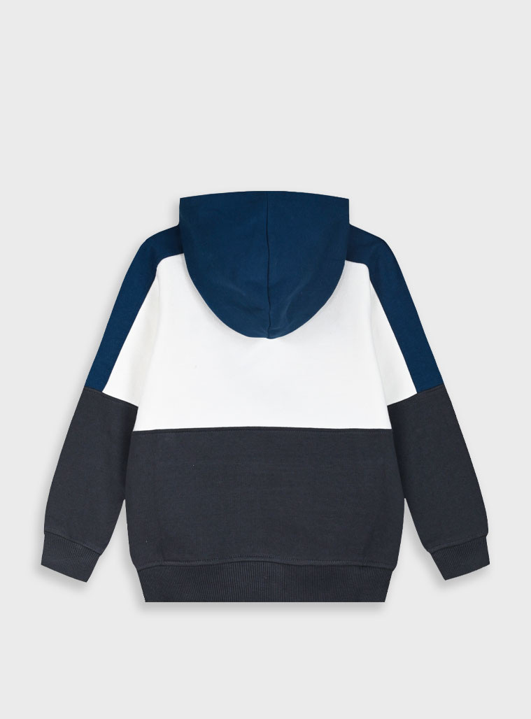 Fleece hoodie for boys | ANTHRACITE