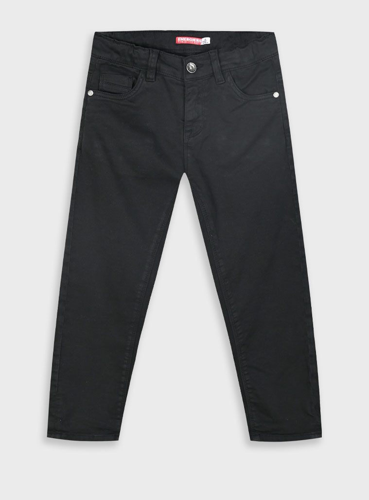 Πεντάτσεπο παντελόνι για αγόρι | ΜΑΥΡΟ Πεντάτσεπο παντελόνι για αγόρι | ΜΑΥΡΟ