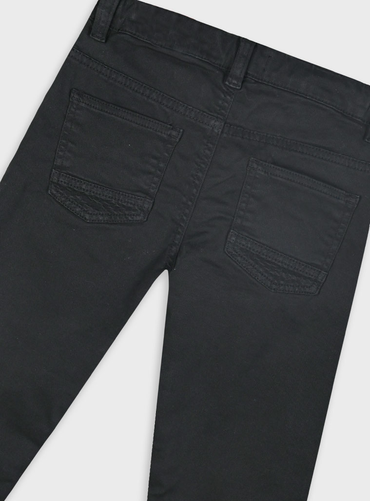 Πεντάτσεπο παντελόνι για αγόρι | ΜΑΥΡΟ Πεντάτσεπο παντελόνι για αγόρι | ΜΑΥΡΟ