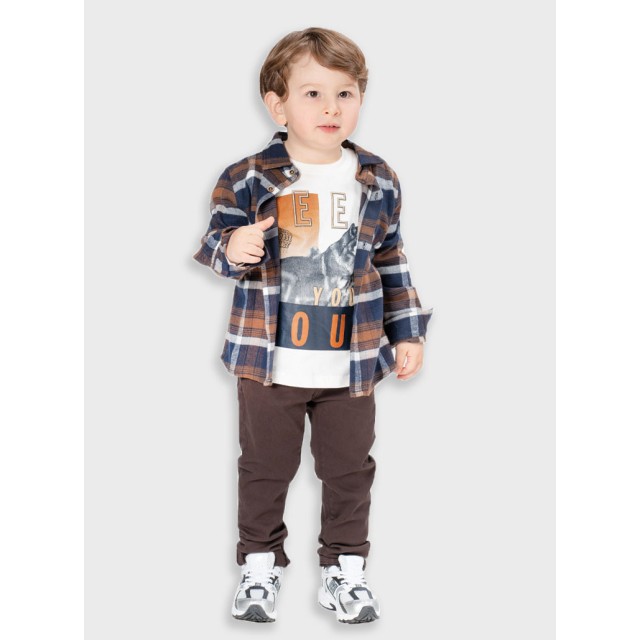 Πεντάτσεπο παντελόνι για αγόρι | ΚΑΦΕ Πεντάτσεπο παντελόνι για αγόρι | ΚΑΦΕ