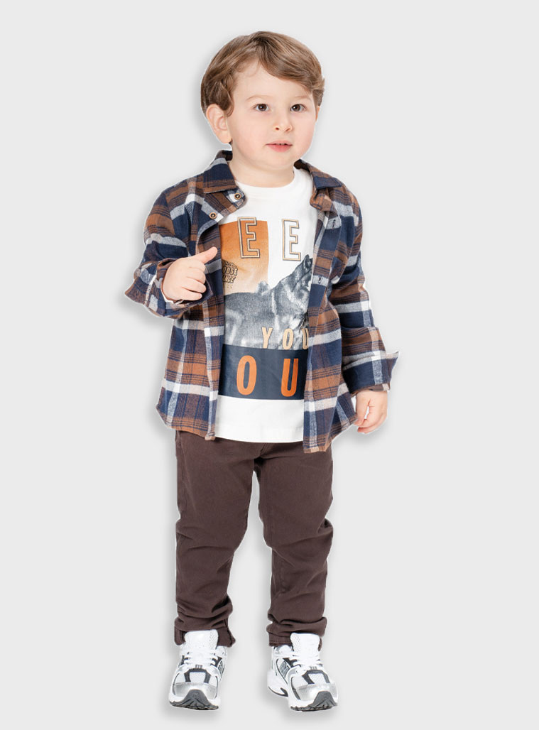 Πεντάτσεπο παντελόνι για αγόρι | ΚΑΦΕ Πεντάτσεπο παντελόνι για αγόρι | ΚΑΦΕ