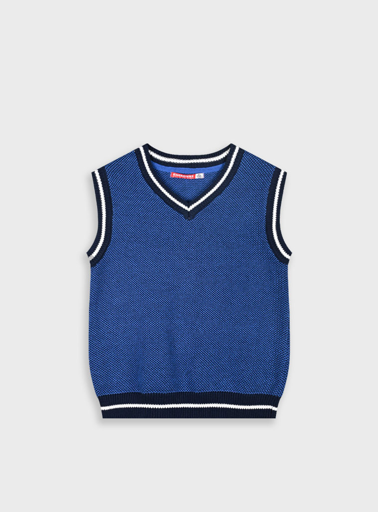 Knit sweater vest for boys | NAVY Knit sweater vest for boys | NAVY