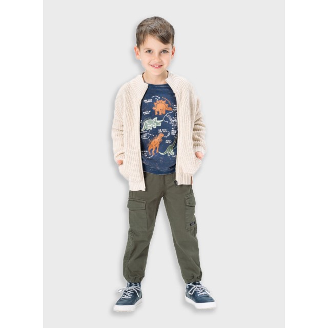 Παντελόνι κάργκο για αγόρι | ΧΑΚΙ Παντελόνι κάργκο για αγόρι | ΧΑΚΙ