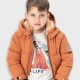 Fleece sweatshirt for boys | ECRU MELANGE Fleece sweatshirt for boys | ECRU MELANGE