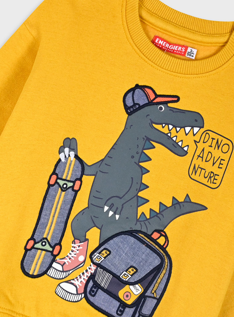 Φούτερ μπλούζα για αγόρι | ΜΟΥΣΤΑΡΔΙ Φούτερ μπλούζα για αγόρι | ΜΟΥΣΤΑΡΔΙ