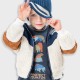 Fleece sweatshirt for boys | NAVY Fleece sweatshirt for boys | NAVY