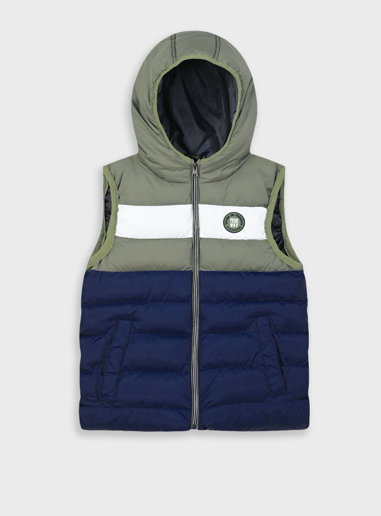 Puffer vest jacket for boys | NAVY Puffer vest jacket for boys | NAVY