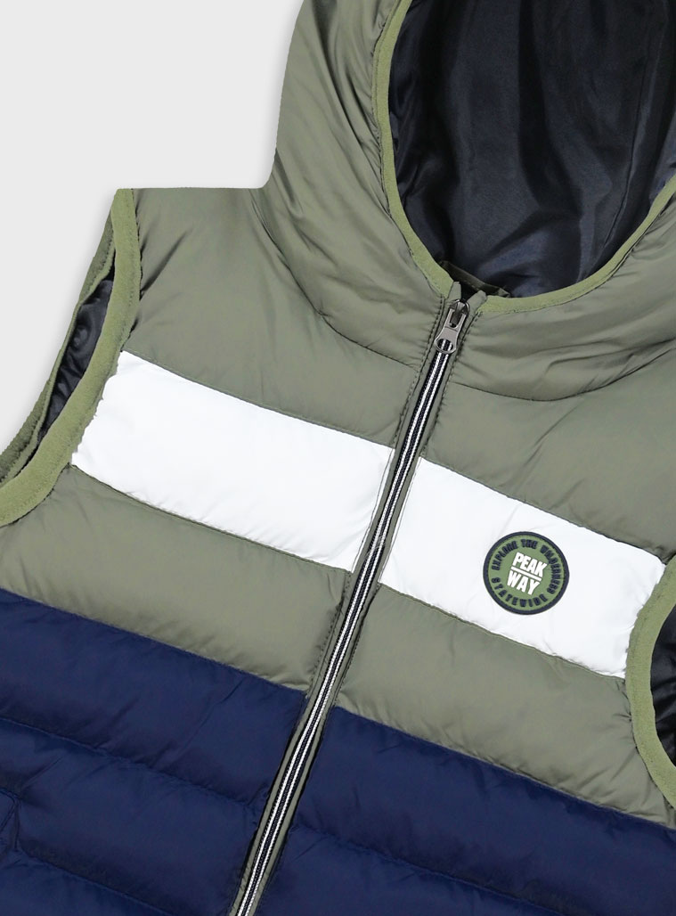 Puffer vest jacket for boys | NAVY