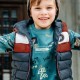 Puffer vest jacket for boys | ANTHRACITE Puffer vest jacket for boys | ANTHRACITE