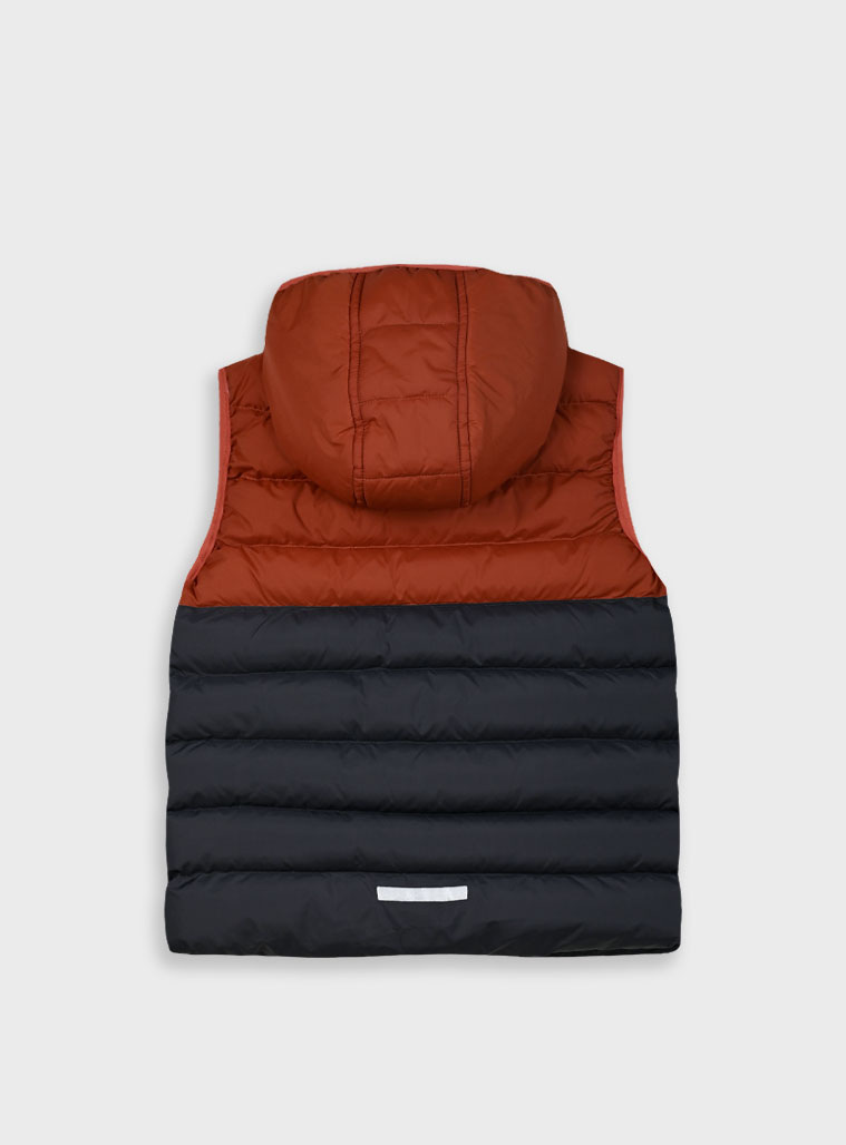 Puffer vest jacket for boys | ANTHRACITE Puffer vest jacket for boys | ANTHRACITE