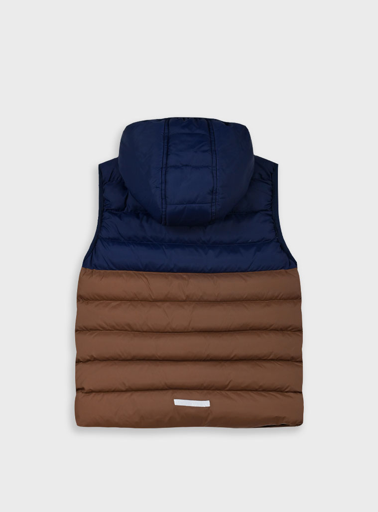 Puffer vest jacket for boys | CAMEL Puffer vest jacket for boys | CAMEL