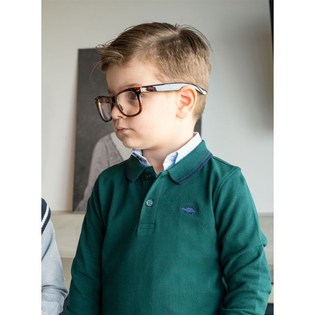 Μακρυμάνικο πόλο για αγόρι | ΣΚΟΝΙΣΜΕΝΟ ΠΡΑΣΙΝΟ Μακρυμάνικο πόλο για αγόρι | ΣΚΟΝΙΣΜΕΝΟ ΠΡΑΣΙΝΟ