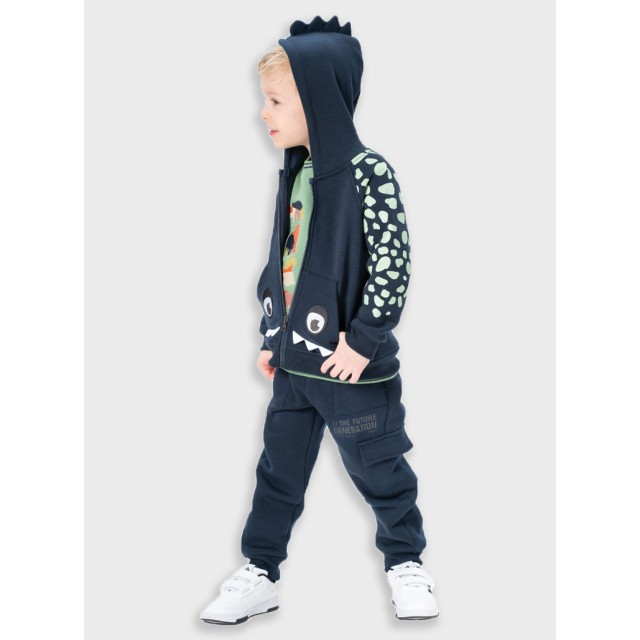 Fleece sweatpants for boys | NAVY