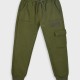 Fleece sweatpants for boys | KHAKI Fleece sweatpants for boys | KHAKI