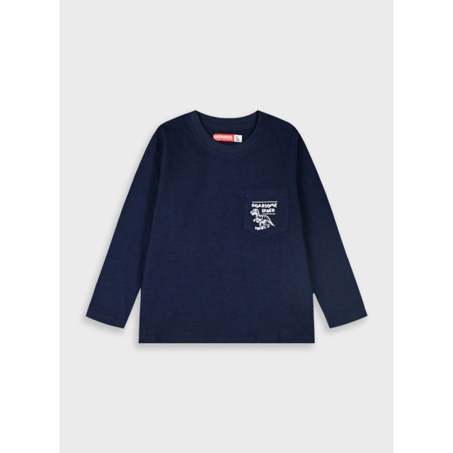 Long sleeve jersey shirt for boys | NAVY