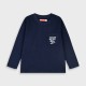 Long sleeve jersey shirt for boys | NAVY