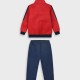 Fleece tracksuit with jacket for boys | NAVY