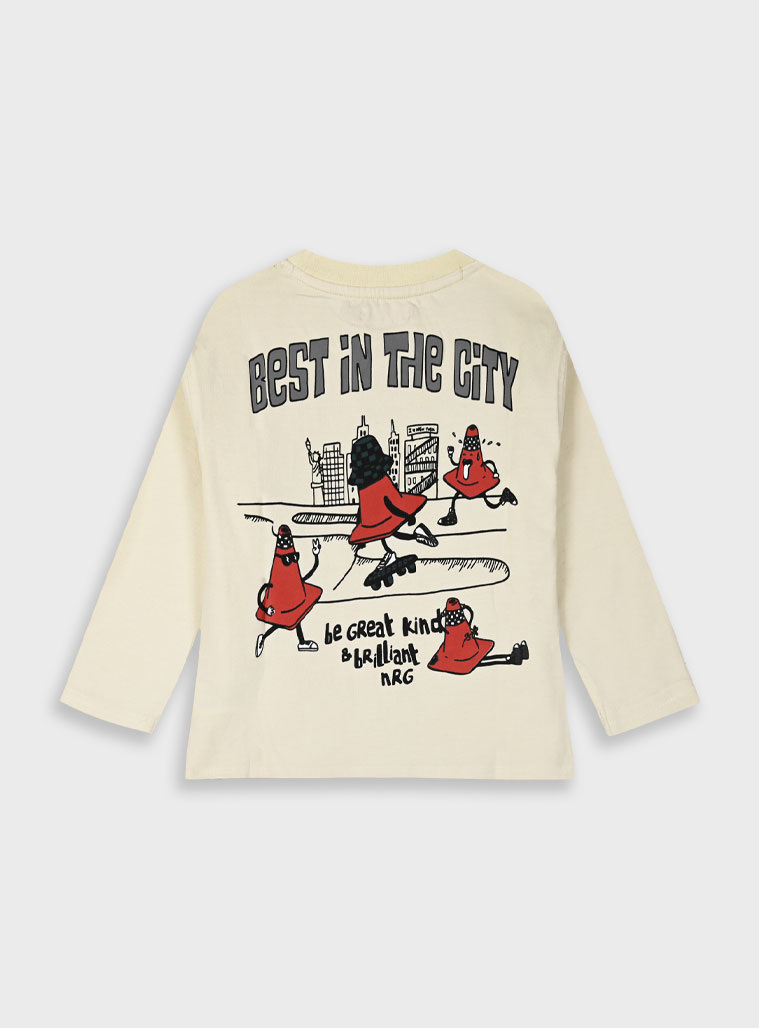 Μακό μακρυμάνικο για αγόρι | ΚΡΕΜ