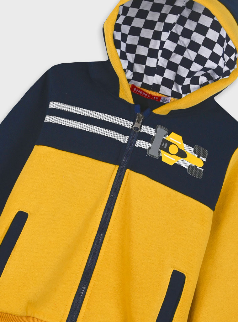 Fleece tracksuit with jacket for boys | NAVY Fleece tracksuit with jacket for boys | NAVY