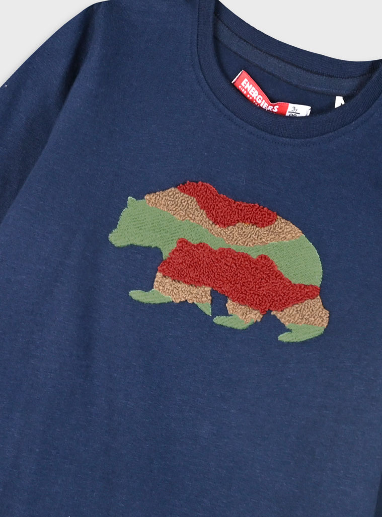 Long sleeve jersey shirt for boys | NAVY