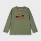 Long sleeve jersey shirt for boys | KHAKI