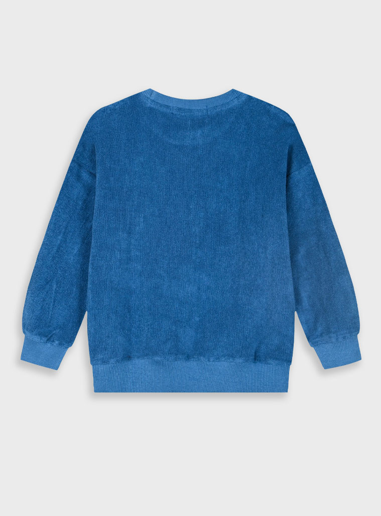 Fleece sweatshirt for boys | PETROL